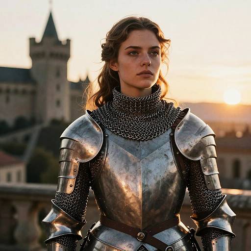 Stunning Medieval Portrait of a Girl