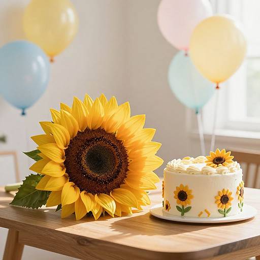 Whimsical Sunflower Birthday for Mom