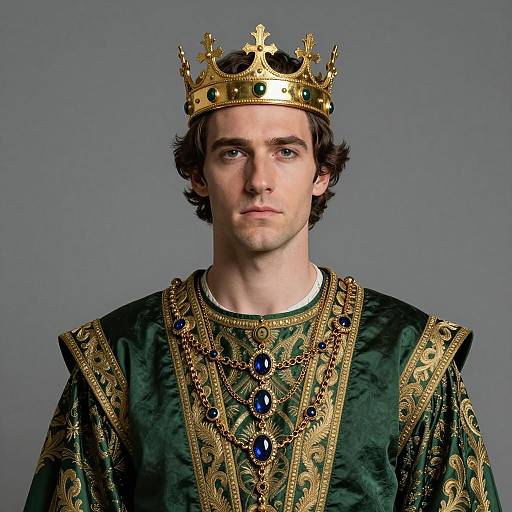 Regal Portrait of a Noble in Costume