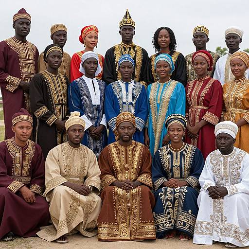 United Nations Cultural Costume Portrait