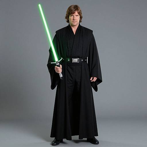 Luke Skywalker Black Jedi Costume