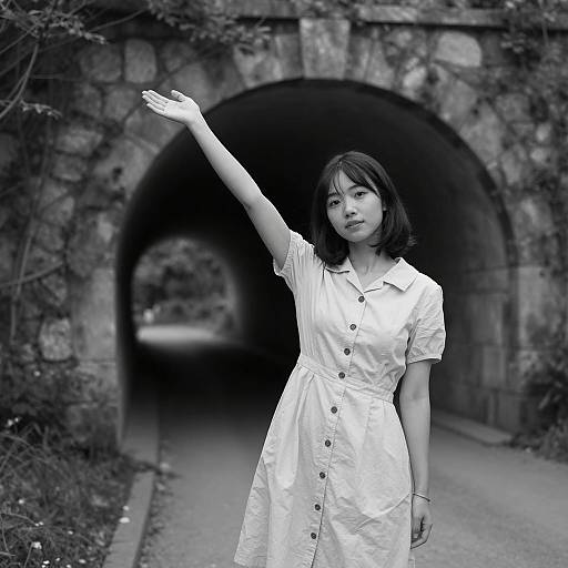 Mystical Night at the Stone Tunnel