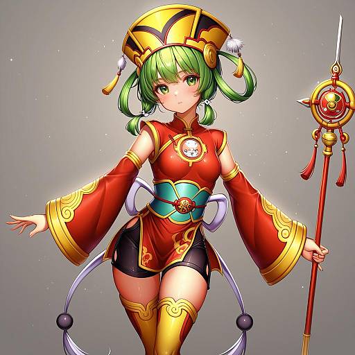 Illustration of Dragon kid, tiger & bunny in the style of Kaptivate