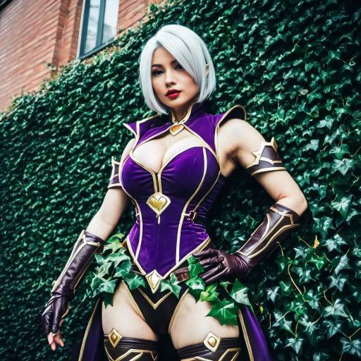 Realistic Ivy Valentine Sexy Cosplay