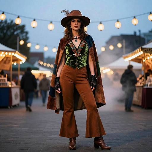 Bohemian 70s Street Magician Ensemble