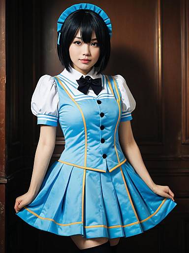 Realistic Mio Honda Cosplay Photo