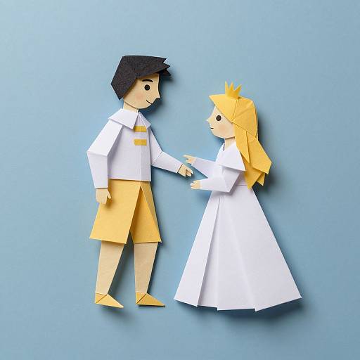 Flash in Paper Folding Art Story