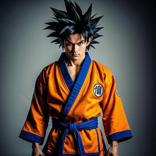 Iconic Goku Cosplay Costume Design