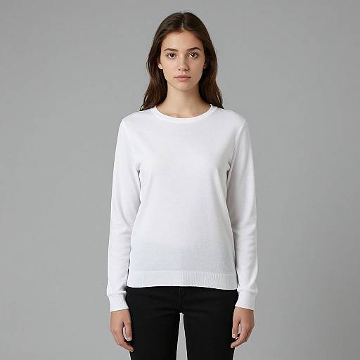 Minimalist Casual Woman Portrait