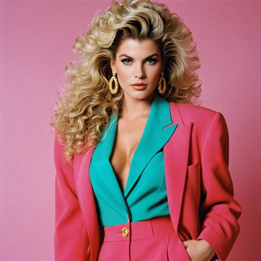 Vibrant 80s Fashion Inspired by Jamie Harrison