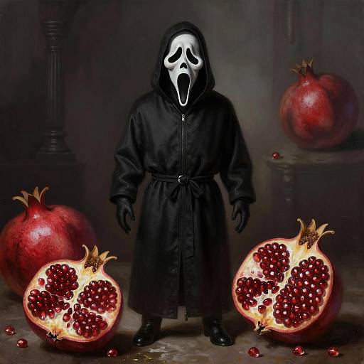 Ghostface Portrait in Fantasy Setting