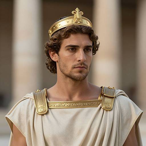 Ancient Greek Male in Roman Attire
