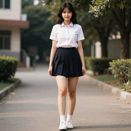 Hyperreal Indian K-pop Idol Wallpaper