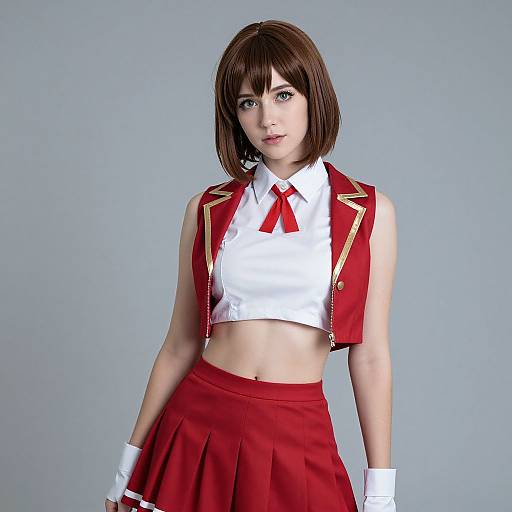 Realistic Kari Kamiya Cosplay Photo