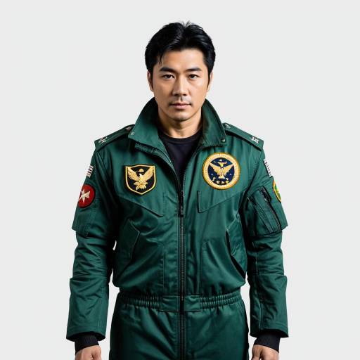 Dark Green Pilot Cosplay Costume Design