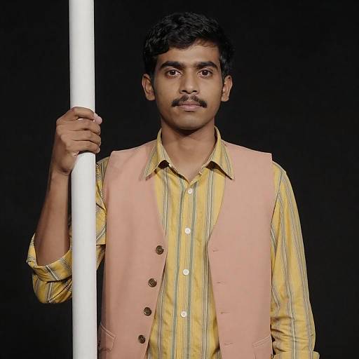 Portrait of Young Man in Vest
