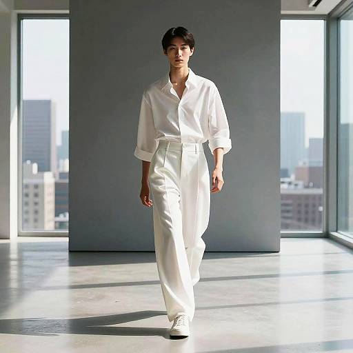 Modern Architect on Couture Runway