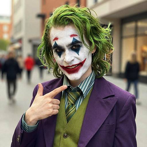 Barbara Beetlejuice Joker Cosplay