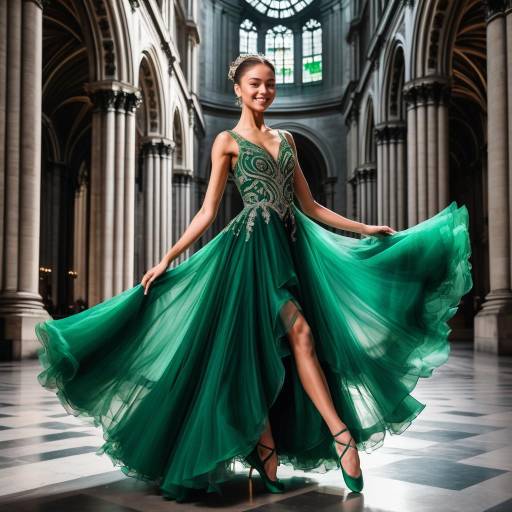 Glamour Photography of Model at St. Paul's