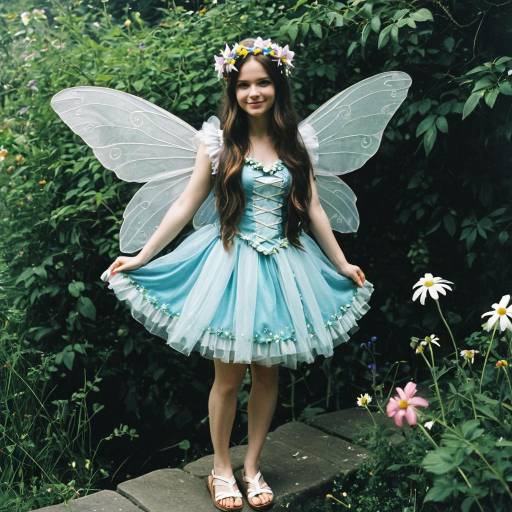 Enchanting Adult Fairy Costume with Wings