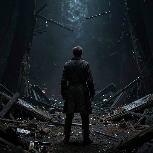 Man Lost in Apocalyptic Hell