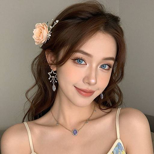 English Themed Party Costume Portrait