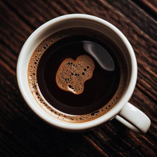 Close-up of Fresh Espresso Shot