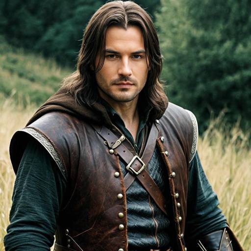 Epic Aragorn Cosplay with Rugged Outfit