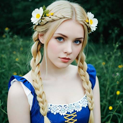 Realistic Liben Cosplay with Braids