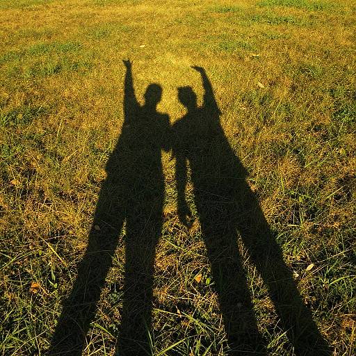 Sunny Field with Horned Shadows