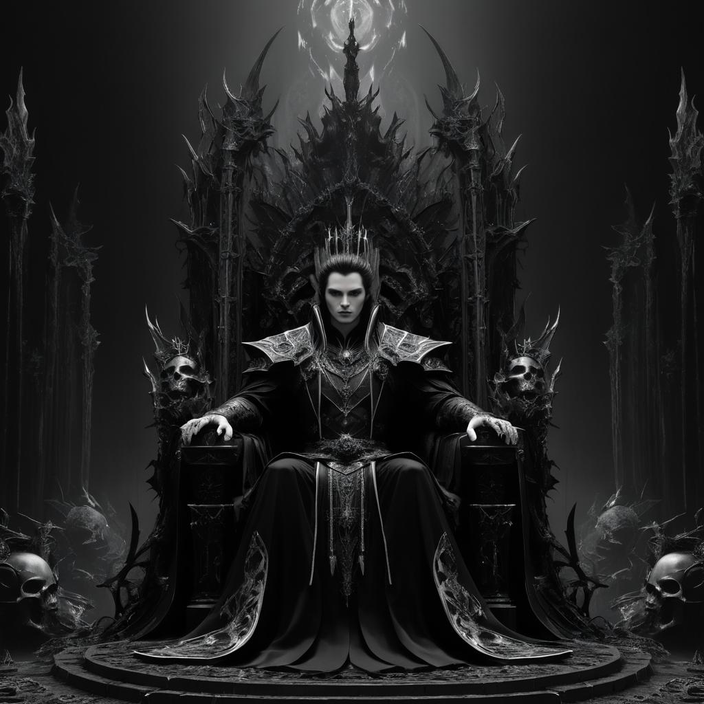 Vampire Lord Throne: Dark Atmosphere Design