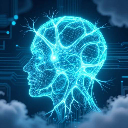 Glowing Neural Mesh Edge Detection