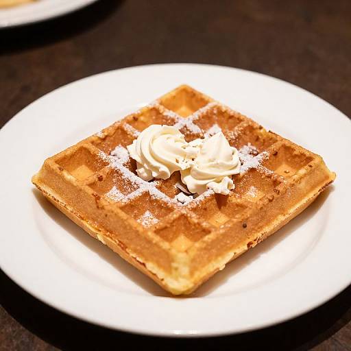 Waffles at Norma's Le Parker Meridien
