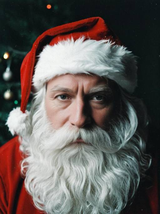 Portrait of Santa Claus
