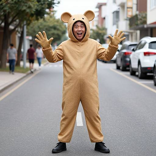 Funny Adult Hand Costume Street