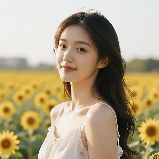 Stunning Photorealistic Flower Field Art