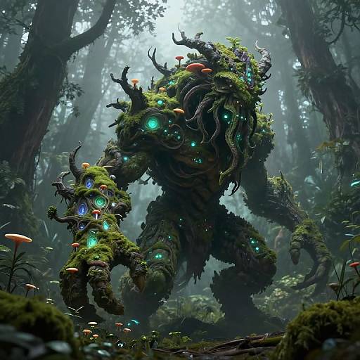 Majestic Fantasy Flora Beast Hybrid