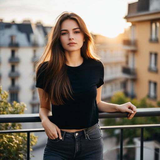 Casual Urban Portrait of a Young Woman