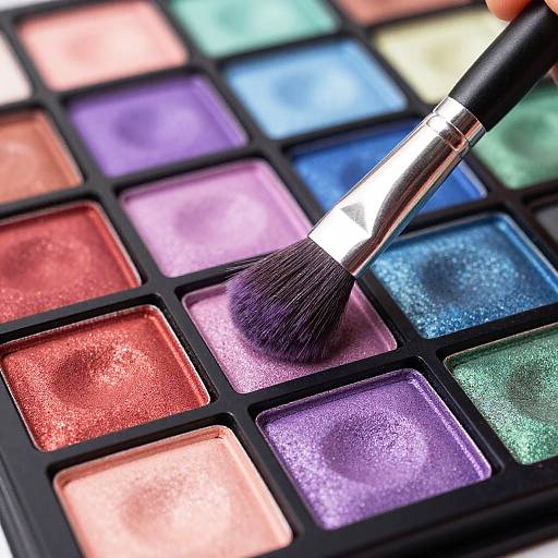 Vibrant Shimmering Eyeshadow Palette