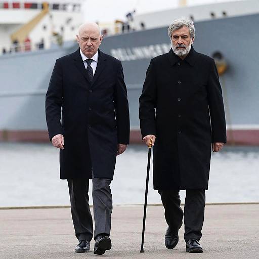 Serious Men by the Gray Ship