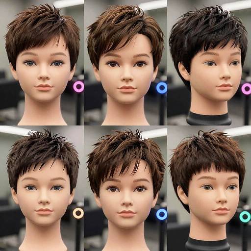Edgy Short Haircut Simulator