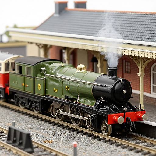 Weathered Brass Sancheng O Gauge Train