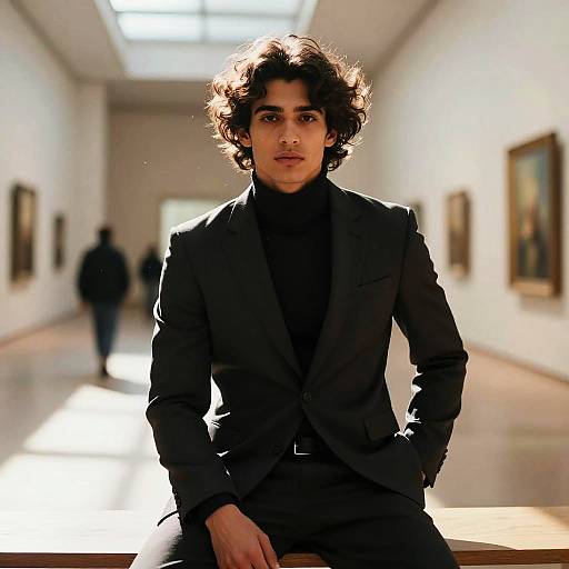 Hyperrealistic Portrait of Young Man