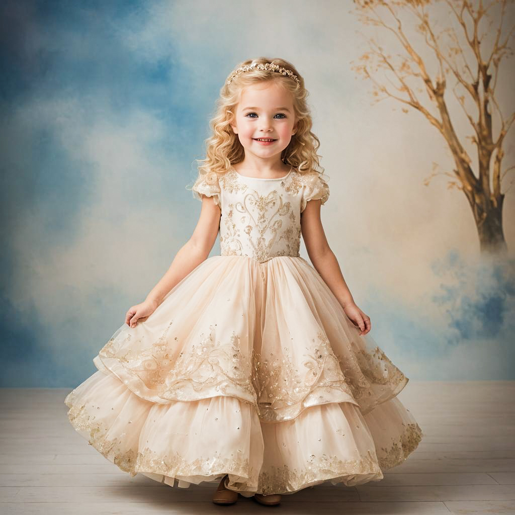 Whimsical Fairytale Child Photo Shoot