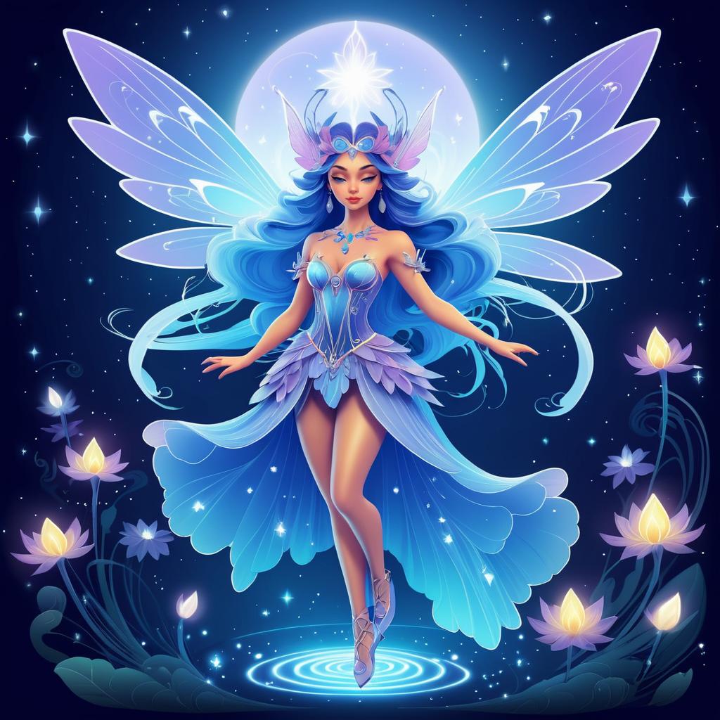 Enchanting Fairy Character Illustration