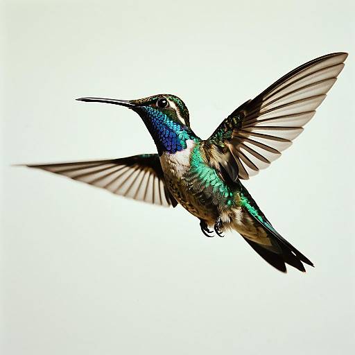 Radiant Hummingbird in Flight