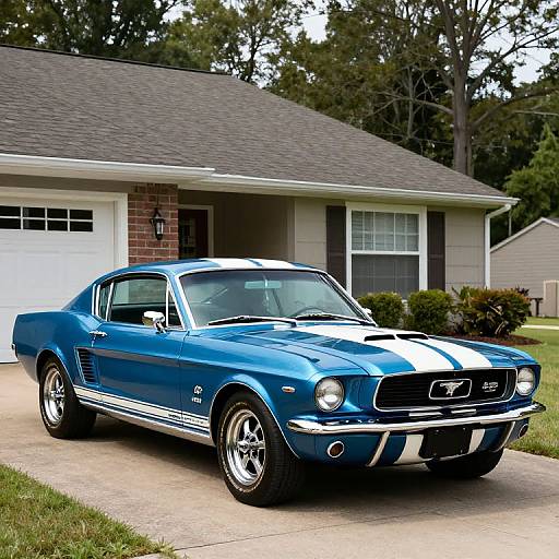 1966 Blue Shelby Mustang Classic