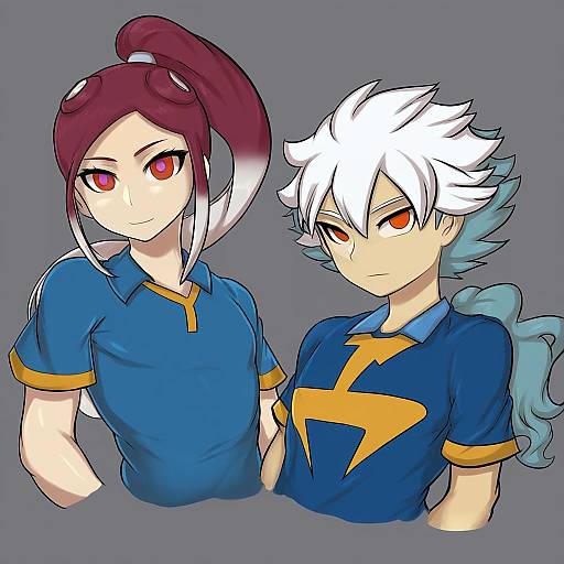 Illustration of Hakuryuu (inazuma eleven), inazuma eleven (series) in the style of Redjet