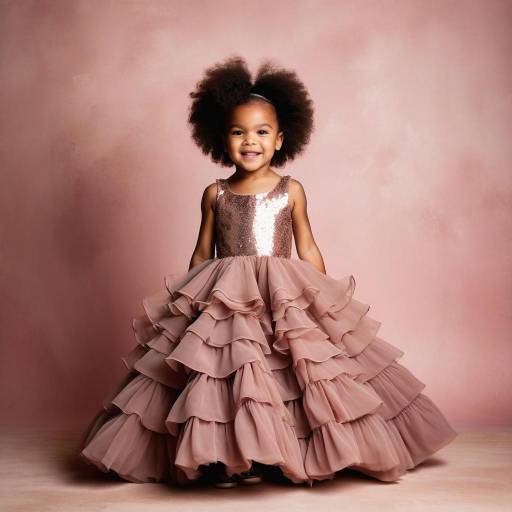 Whimsical Toddler Fashion in Dusty Rose