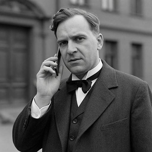 1942 Realistic Portrait of Journalist